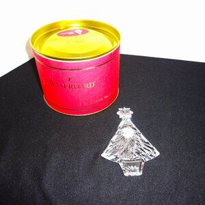 Waterford Crystal Christmas Tree Ornament with Tree Hanger